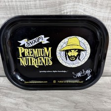 Snoop Dogg Metal Rolling Tray Limited Edition Premium Nutrients Rare picture