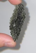 Moldavite 11.20 Gr 56 Ct Grade A Hedgehog Spikes Certificate of Authenticity picture
