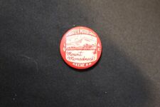 1942 Mount Monadnock Winter Mardi Gras pinback button Keene NH picture