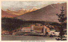 Chateau Lake Louise, Canadian Rockies, Canada, Hand Colored Postcard, Unused picture