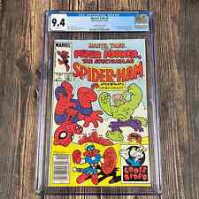 Marvel Tails #1 CGC 9.4 1st app of Peter Porker & Canadian Price Variant picture