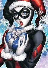 HARLEY QUINN #34C  ARTGERM DC HOLIDAY CARD SPECIAL EDITION PRESALE 11.28.23 NM picture
