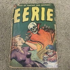 Eerie #17 PCH, Good Girl Art, Skull Cover, Avon Headlights Cvr Poor Condition picture