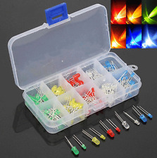 150pcs 3mm 5mm LED Light Emitting Diode White Red Green Yellow Assorted DIY Kit picture