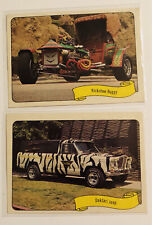 Fleer George Barris Kustom Car Sticker Card Rickshaw Buggy And Daktari Jeep VTG picture