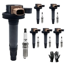 6 Ignition Coils & Iridium Spark Plug Kit for Ford 3.5L EcoBoost V6 picture