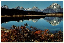 Grand Tetons WY Mt Moran & Teton Range Glacier-Carved Mike Roberts ContinentalPC picture