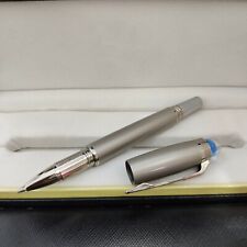 Luxury Blue Planet Series Grey Color 0.7mm Rollerball Pen NO BOX picture