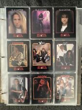 1990s MegaMetal Music Trading Cards Lot Of Cards Mega Metal Musicards picture