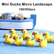 100/200 Pieces Mini Rubber Ducks Miniature Resin Ducks Duckies Tiny New picture