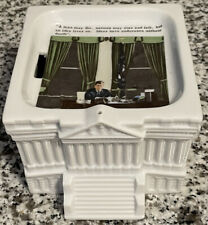 Vintage 1963 & 67 E.M. Wynne Ceramic White House Coin Bank ~ JFK ~ VERY RARE picture