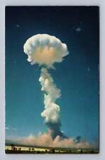 Vintage American Atomic Bomb Test Yucca Flats Mushroom Cloud US Army ~1960s picture