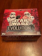 2016 Topps Star Wars Evolution Cards Factory Sealed 24 Pack HOBBY BOX - 2 HITS picture