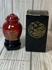 Vtg Avon Vintage Fragrance Bottle Oriental Vase Sweet Honesty W/Box Bottle EMPTY picture