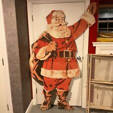 6ft Amazing Vintage Santa from late1940’s from a Douglas Fir kit picture
