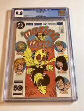 1986 DC 'MAZING MAN #1 LOW CENSUS POPULATION 18 GRADED CGC 9.8 WHITE PAGES picture