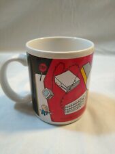 1991 Warner Brothers Bugs Bunny Sorry Doc But The Computer Is Down Coffee Mug picture
