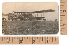 1923 ORIGINAL Photo of LAMBERT ST LOUIS AIRFIELD LARGE & SMALL BIPLANES w/ CREW picture
