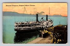 Steamer Chippewa, Ship, Transportation, Vintage c1912 Souvenir Postcard picture