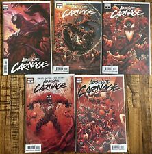Absolute Carnage Lot #1-5   Complete 2019 Donny Cates, Ryan Stegman  picture