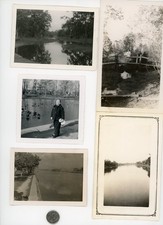 (9) Vintage photo lot / WATER REFLECTIONS Are Trying to Warn U About Cholesterol picture