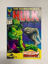 Incredible Hulk #104 Classic Battle Incredible Hulk vs Rhino Marvel picture