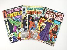 Questprobe #1-3 Complete Set 1 2 3 (1984 Marvel Comics) 8.5-9.2 2 Newsstand Hulk picture