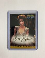 Star Trek DS9: Memories From The Future - CHASE MASTERSON AUTOGRAPH CARD - Gold picture