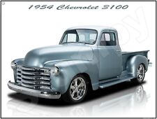 1954 Chevrolet 3100 Pickup Truck  Metal Sign 9