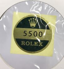 ROLEX 5500 Caseback Sticker Case Back Certificate Explorer Air King Airking OEM picture