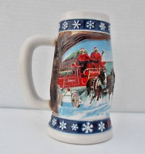 1995 Budweiser Holiday Stein Lighting The Way Anheuser-Busch Vintage Brazil EUC picture