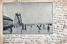 SYLVAN BEACH NY  Bath House Postcard - udb (pre 1908) picture