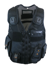 Ex Police Arktis Tactical Utility Vest Black Speedcuff Baton CS Spray Patrol Gd1 picture