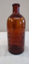 Antique Marchand's Embossed Med. Bottle 1800s picture
