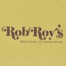 1980s Rob Roy's Restaurant Coffee House Menu  2322 2nd Avenue Seattle Washington picture