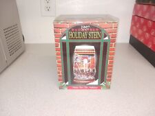 1997 Home for the Holidays, Budweiser Mug, Beer Stein, Box, Certificate Included picture