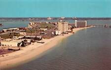 Clearwater Beach FL Florida Bayway Blvd South Gulfview Hotels Vintage Postcard picture