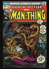Fear #12 NM- 9.2 Man-Thing Appearance Marvel 1973 picture