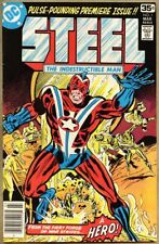 Steel The Indestructible Man #1-1978-fn+ 6.5 Earth II JSA 1st app WWII Steel picture