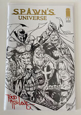 Image Comics Spawn’s Universe 1 Gold Foil Auto Signed Mcfarlane Spawn Exclusive picture