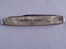 Vintage Advertisement Pocketknife BRIT - NIFE USA St Louis picture
