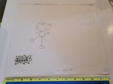 The Rugrats Original Production Drawing Robot Cat The Walking Klasky Csupo picture