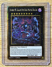 Number 95: Galaxy-Eyes Dark Matter Dragon - PGL2-EN015 - 1st EdItion - NM picture