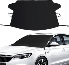 Windshield Cover for Ice and Snow, Car Windshield Snow Cover Winter Ice Sunshade picture