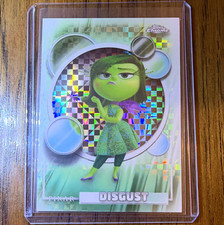Topps Chrome 2024 Inside Out Disgust #7 X-Fractor Trading Card picture