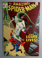 Amazing Spider-Man #76 FN Lizard and Human Torch Appearance Marvel 1969 picture