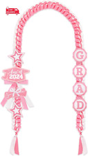 Class of 2024 Graduation Leis with Glitter Pins Graduation Decoration Handmade D picture