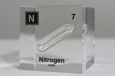 Nitrogen Element Cube picture
