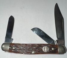 3 Blade Henry Boker Tree Brand Solingen Germany Pocket Knife K-302 picture