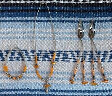 Vtg Native American Southwest Silver Bird Dream Catch Necklace Bracelet Barettes picture